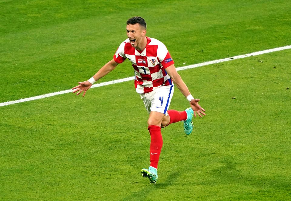 Perisic scored for Croatia in the 2018 World Cup (Owen Humphreys/PA)