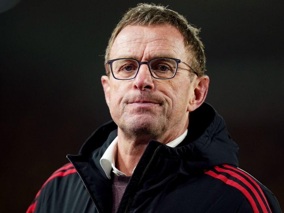 Ralf Rangnick is concentrating on Manchester United’s next game (Mike Egerton/PA)