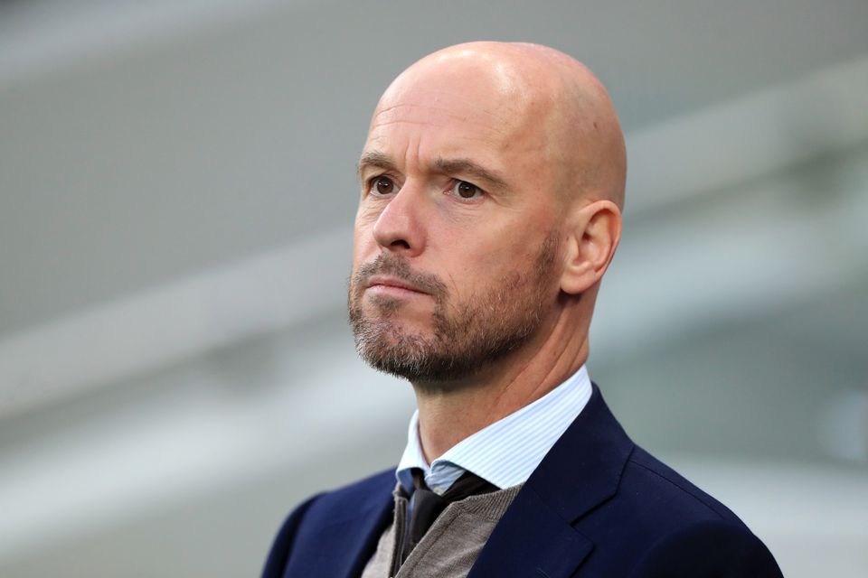 Ajax boss Erik ten Hag will take charge at Old Trafford in the summer (Mike Egerton/PA)