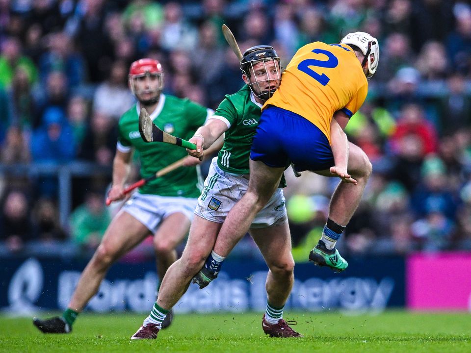 The Clare v Limerick Munster SHC tie shown on GAAGO was switched to Saturday because of the Great Limerick run. Photo: Piaras Ó Mídheach/Sportsfile