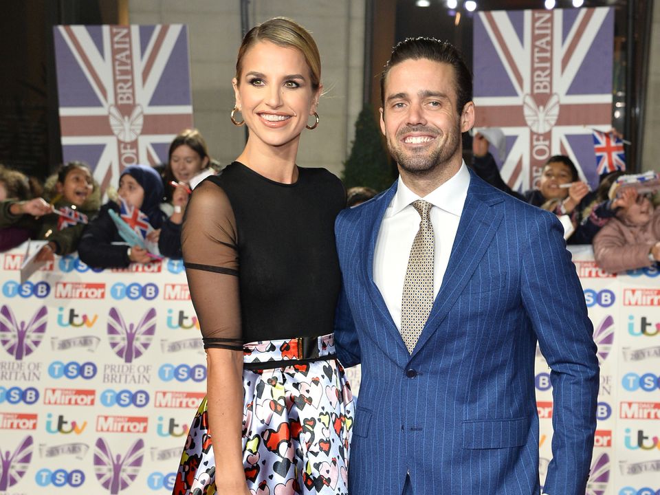 Vogue Williams and Spencer Matthews. Picture: Getty