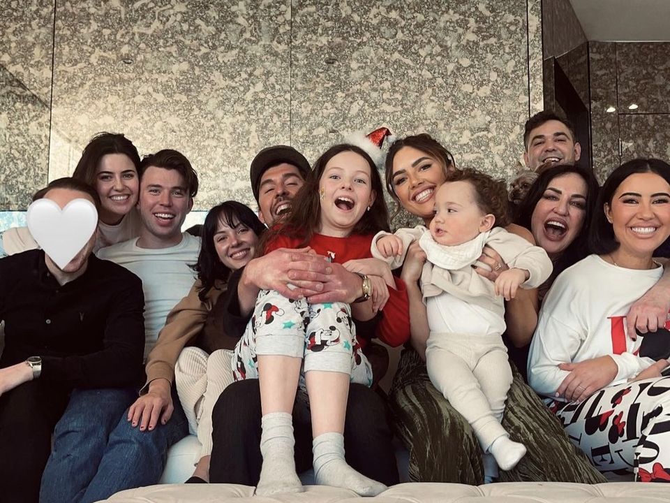The Ryan family spent Christmas together