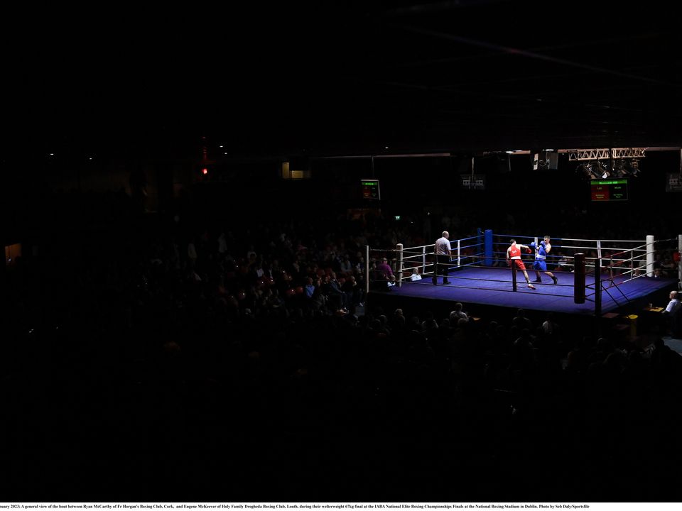 Boxing in the Paris Olympics is under threat. Image: Sportsfile