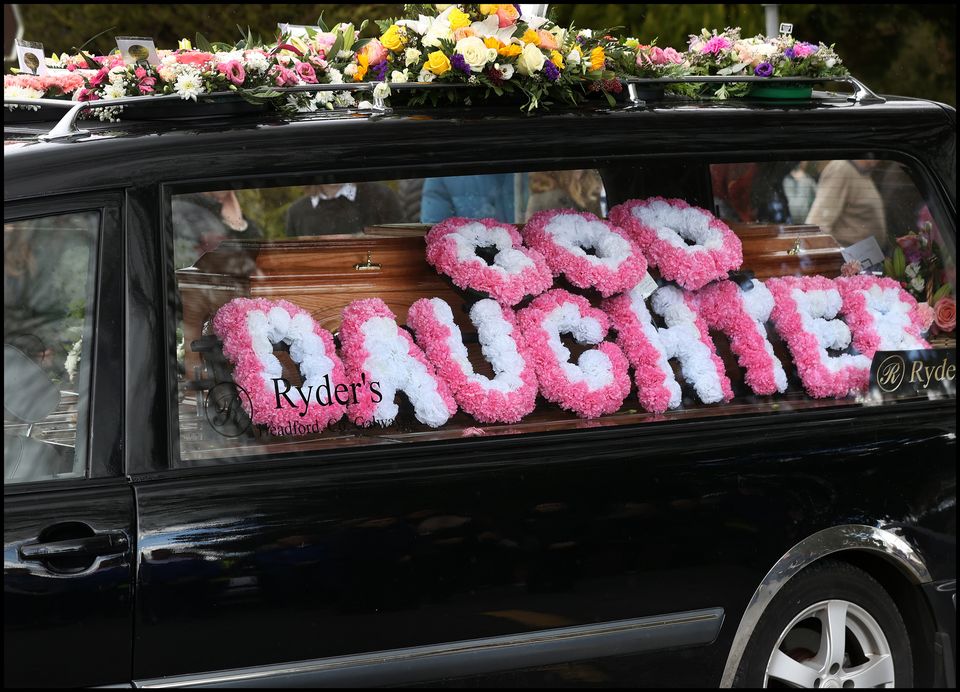 Floral tributes for Kirsty Bohan, Photo: Steve Humphreys