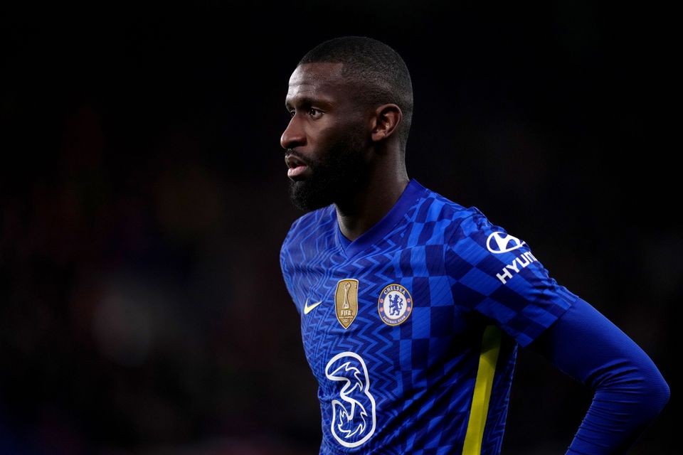 Toni Rudiger is out of contract at Chelsea at the end of the season (John Walton/PA)
