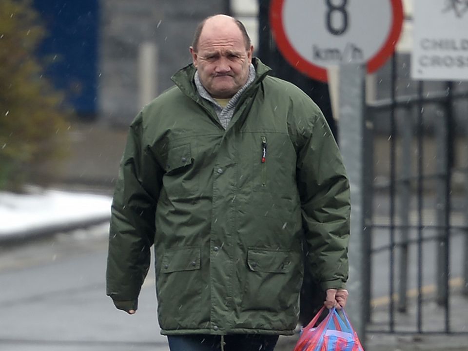 David Hubbard pictured leaving the Midlands Prison