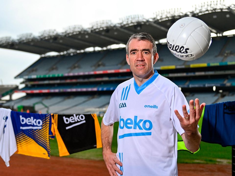 Former Allenwood and Kildare footballer John Doyle, who is a current senior selector for the Lilywhites, in attendance at the launch of the 2022 Beko Leinster Club Champion at Croke Park. Photo: Sam Barnes/Sportsfile