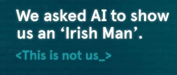 EPIC museum asked AI to show an "Irishman". Photo: EPIC
