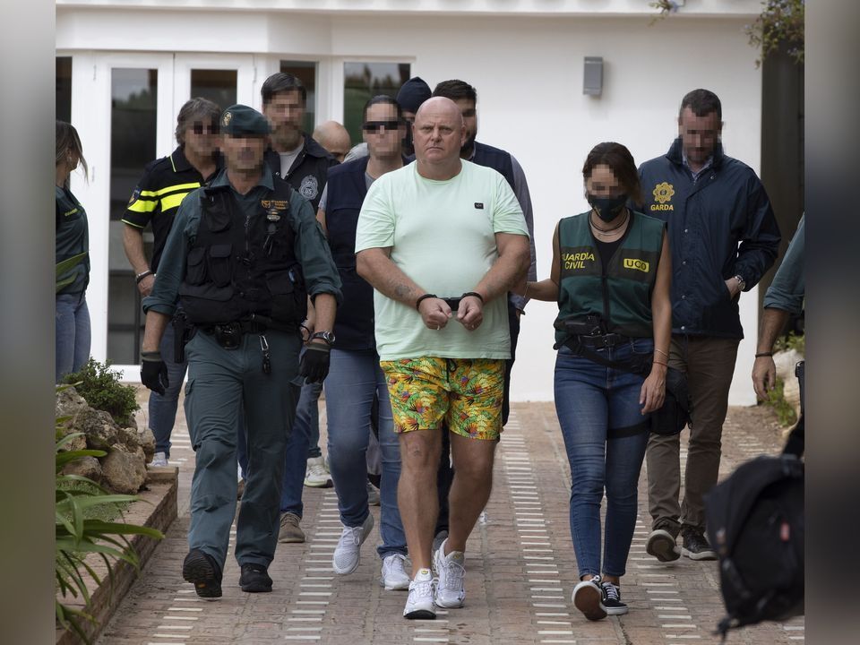 Johnny Morrissey is arrested in Spain