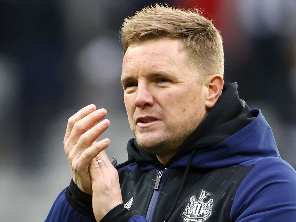 Eddie Howe will not let his side relax (Richard Sellers/PA)