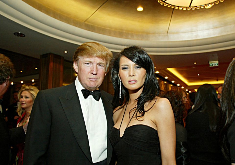Donald Trump and Melania Knauss (AP Photo/Stuart Ramson)