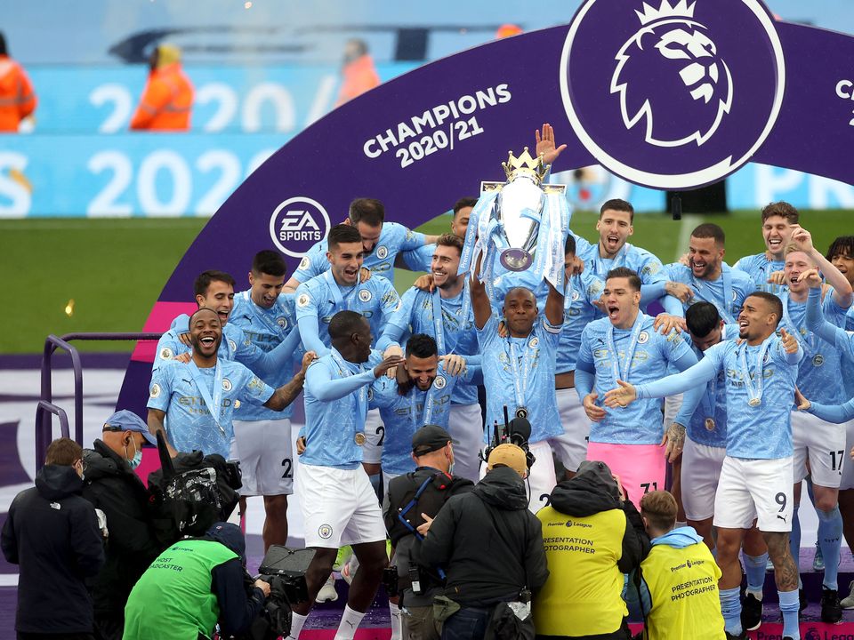 Manchester City are bidding to win back-to-back Premier League titles (Carl Recine/PA)