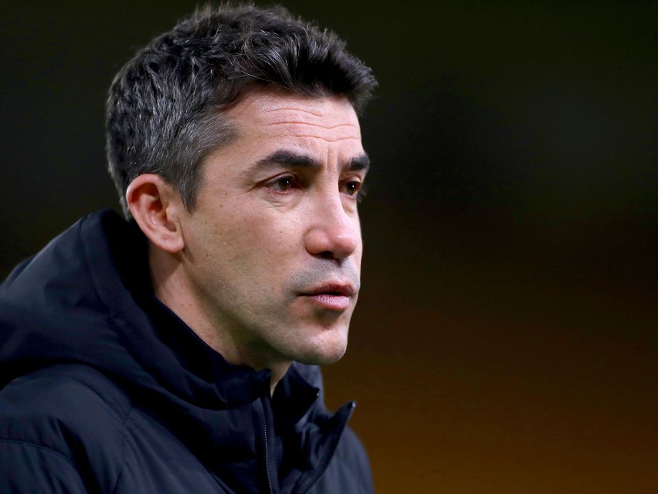 Wolves manager Bruno Lage remains determined to take things one match at a time (Bradley Collyer/PA)