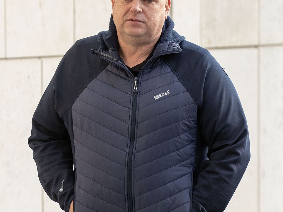 Thomas McAllister (48), of Rhode, Co. Offaly, at Dublin Circuit Criminal Court  where his case was adjourned. PIC: Collins Courts