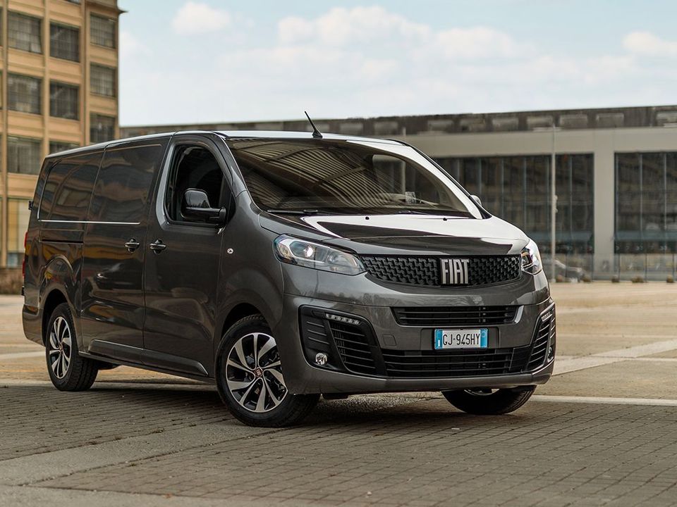 The Fiat Scudo is a very good-looking van