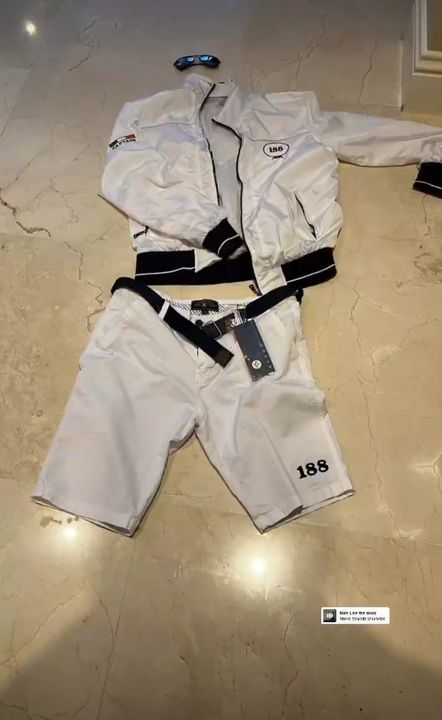 Tony shared a photo of his 188 branded uniform