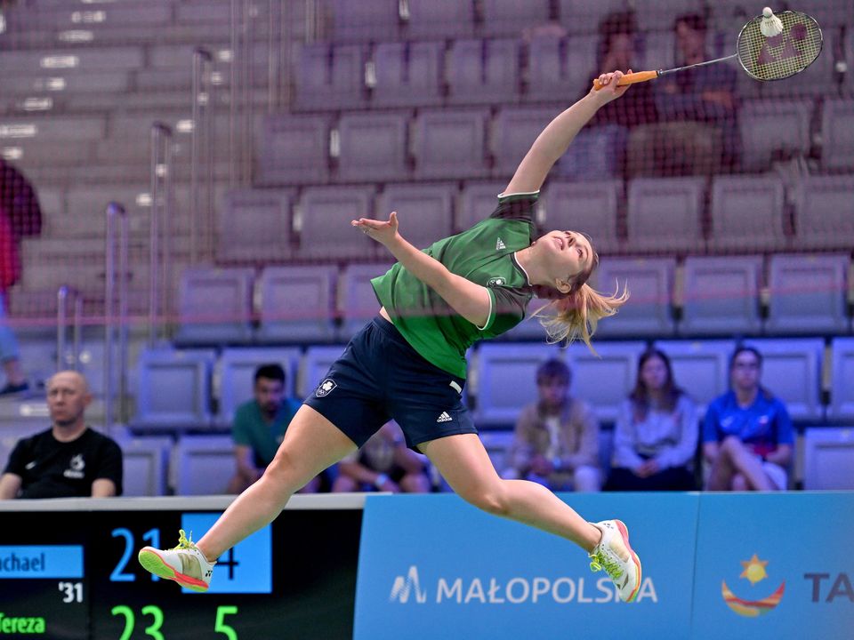 Rachael Darragh is Ireland’s No 1 ranked female player