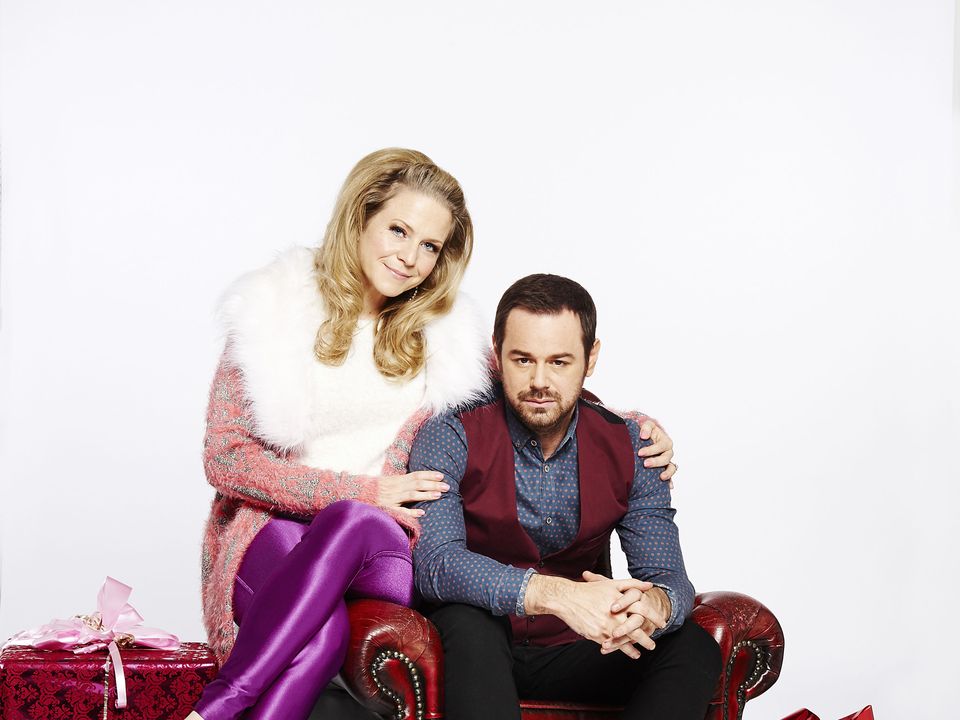 Embargoed to 0001 Saturday December 20 For use in UK, Ireland or Benelux countries only. BBC undated handout photo of Linda Carter (Kellie Bright) and Mick Carter (Danny Dyer) as EastEnders star Bright has revealed that love will win out in Linda and Mick Carter's marriage, despite the Christmas episode rape revelation.