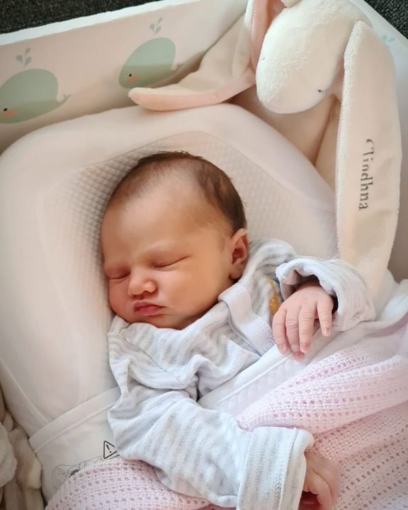 Síle shared a photo of baby Clíodhna on Tuesday (Instagram)