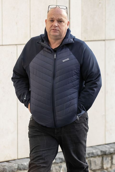 Thomas McAllister (48), of Rhode, Co. Offaly, at Dublin Circuit Criminal Court  where his case was adjourned. PIC: Collins Courts