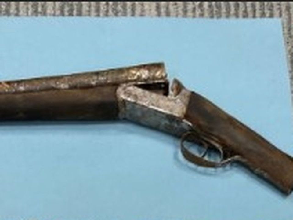 Photo of the seized firearm