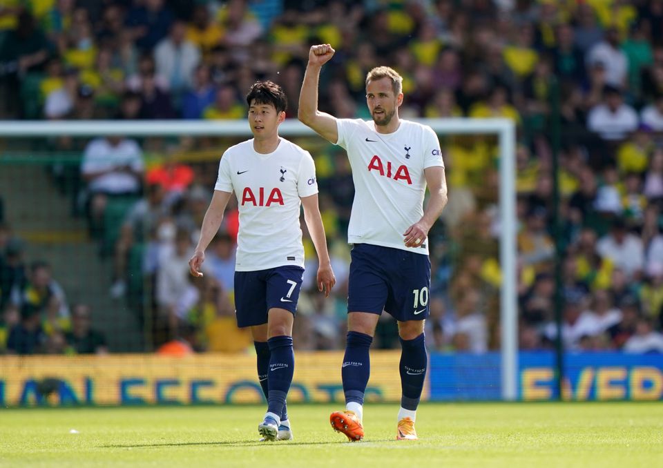 Harry Kane also got in on the act (Joe Giddens/PA)