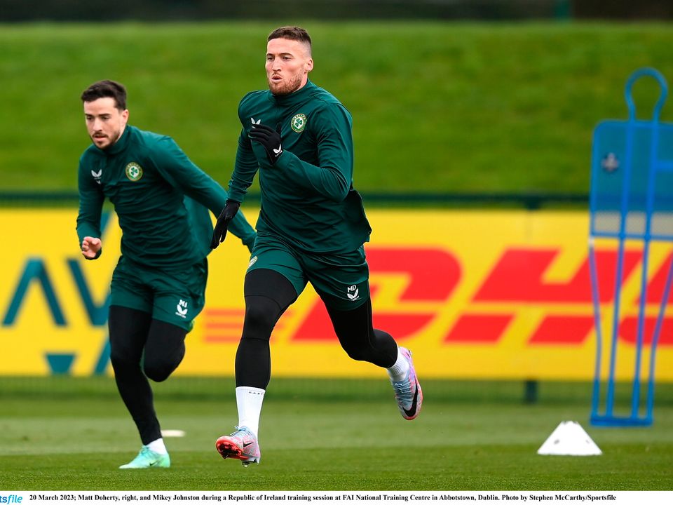 Matt Doherty is feeling 'honoured' after being named Ireland captain. Photo: Stephen McCarthy/Sportsfile