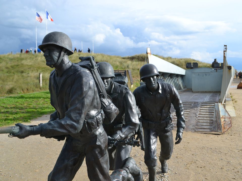 The D-Day memorial at Utah beach