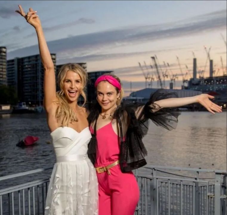 Vogue Williams and Joanne McNally, hosts of My Therapist Ghosted Me