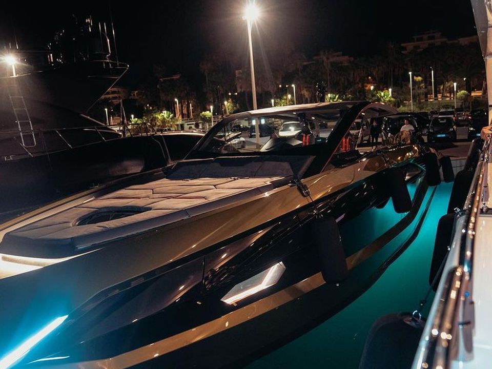 McGregor shared a photo of him admiring his new yacht on Instagram