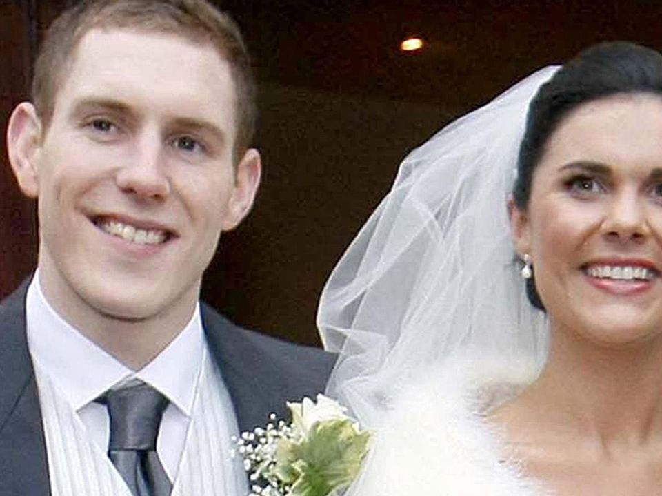John and Michaela McAreavey on their wedding day at St Malachy’s Church, Ballymacilrory (Irish News/PA)