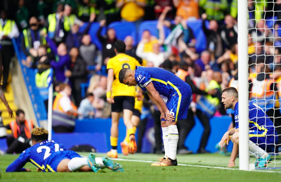 Chelsea let slip a two-goal lead (Adam Davy/PA)