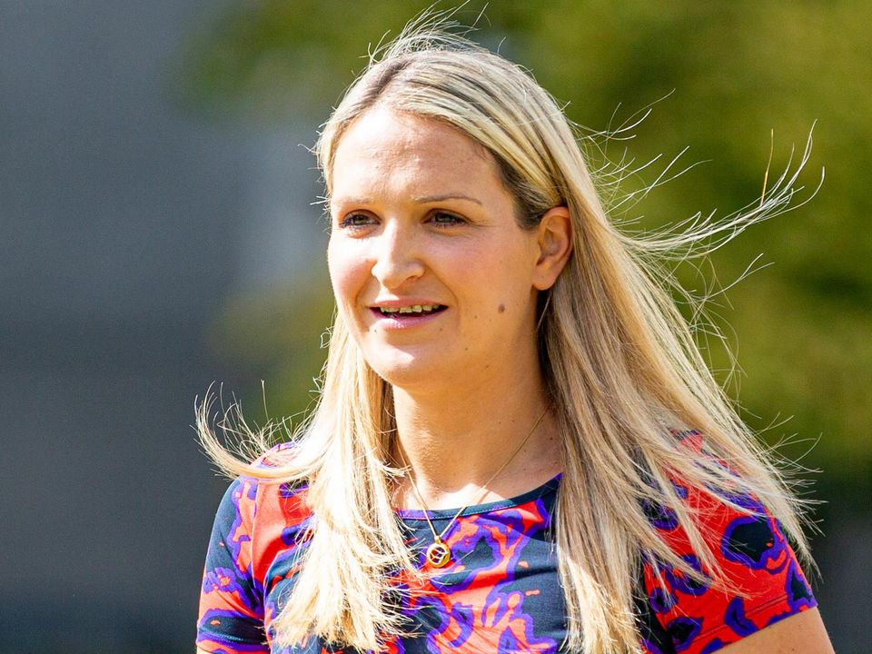 Justice Minister Helen McEntee at Government Buildings. Photo: Damien Storan