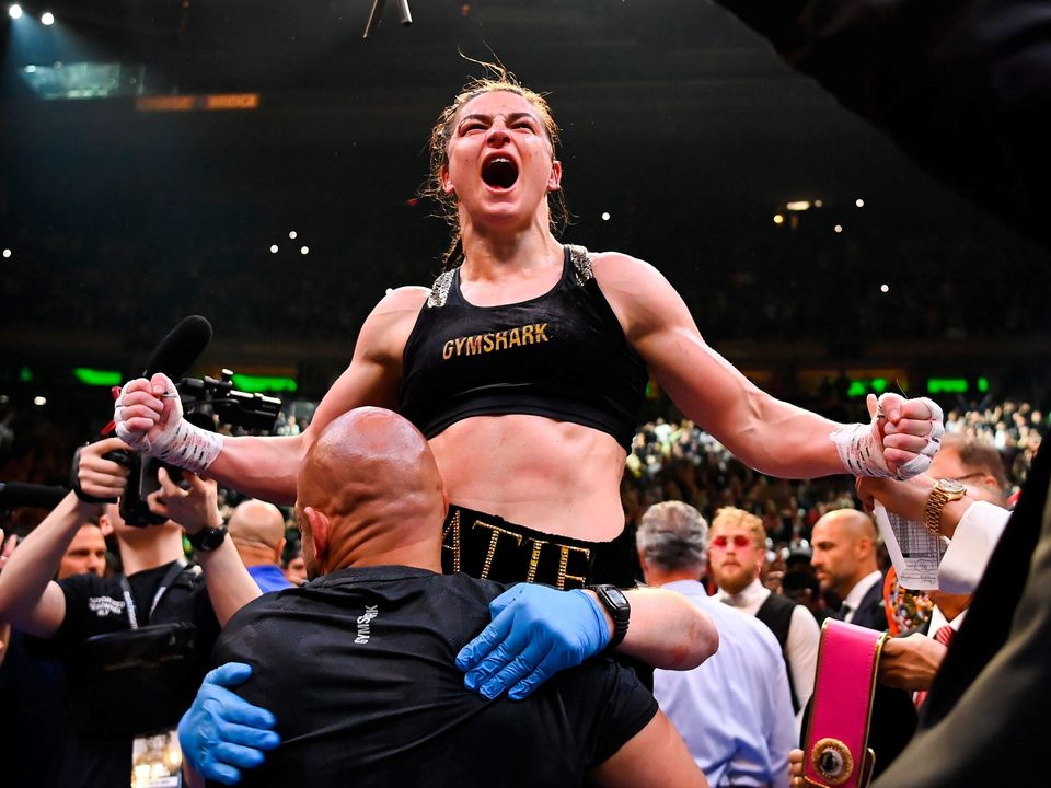 Katie Taylor is ready to move up a weight division to take on Chantelle Cameron on May 20