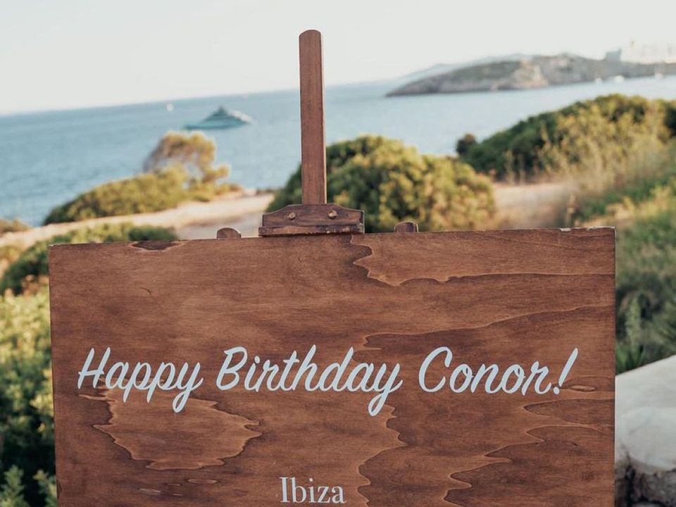 Conor McGREGOR BIRTHDAY IN iBIZA - JULY 14, 2022