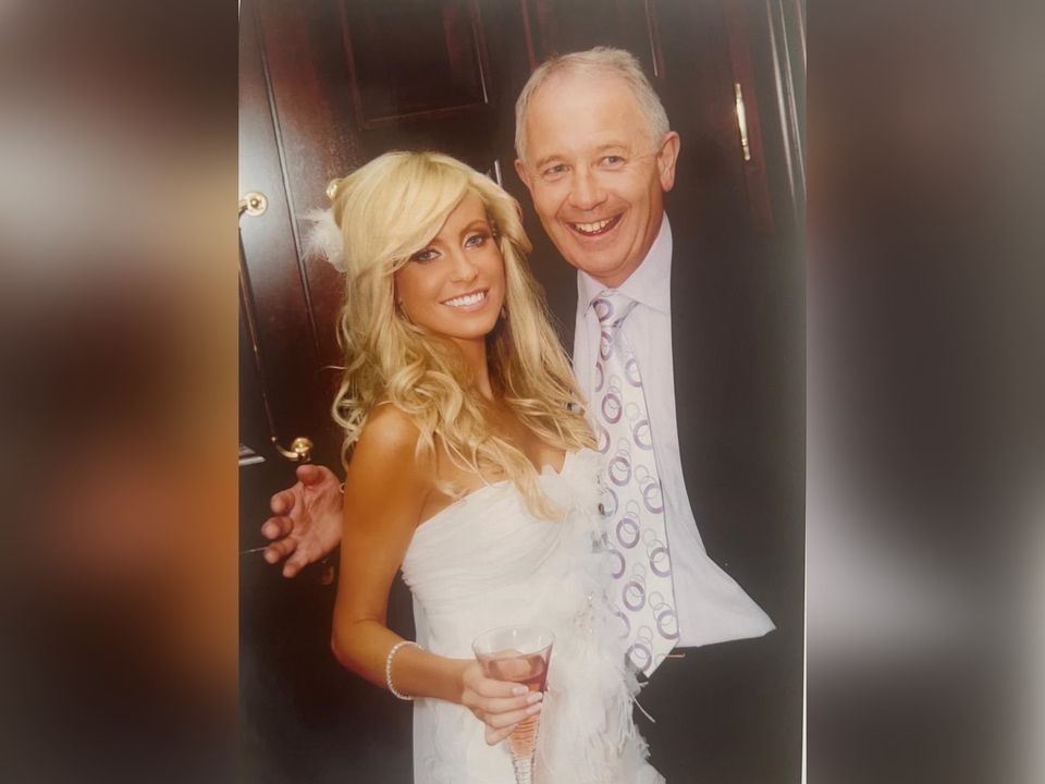 Claudine Keane with her uncle Paudie Palmer