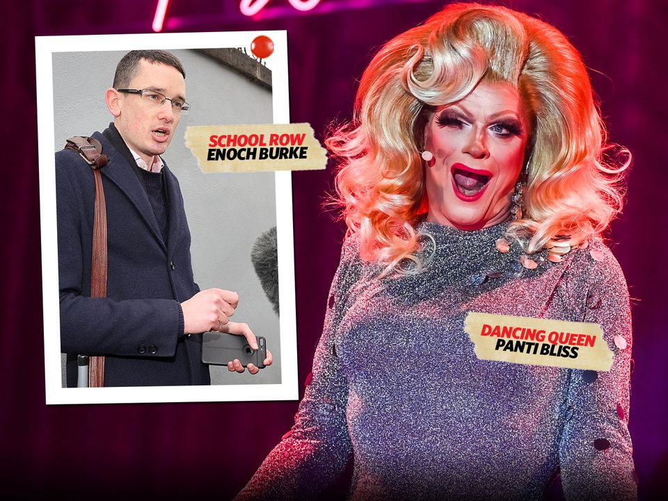 Enoch Burke and Panti Bliss