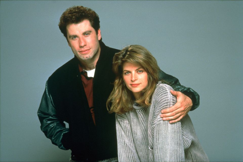 F6FH1R Aug 07, 1989; Hollywood, CA, USA; KIRSTIE ALLEY and JOHN TRAVOLTA star as Mollie and James Ubriacco in the romantic comedy 'Look Who's Talking' directed by Amy Heckerling