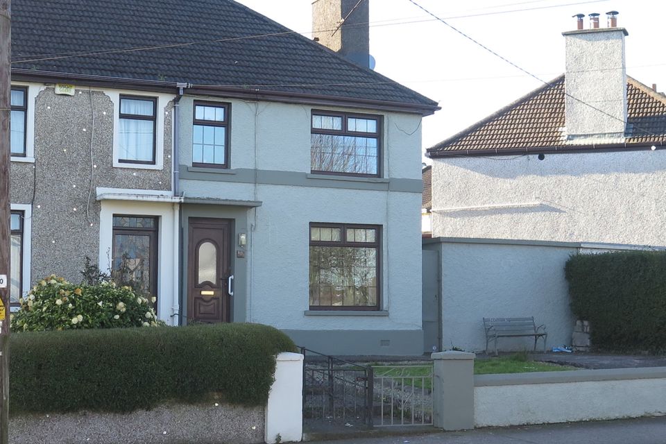 The home on Connolly, Road Cork, scene of acid attack