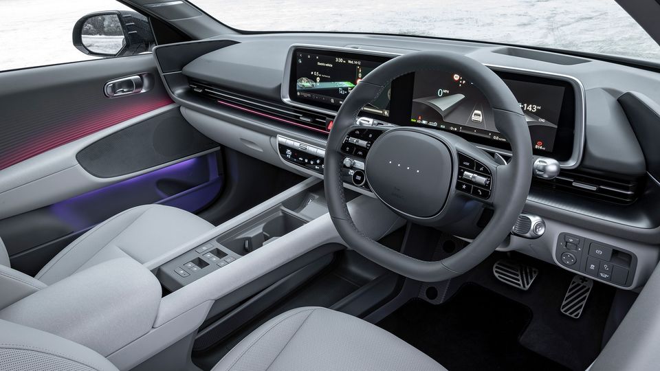 The interior is as slick as the exterior