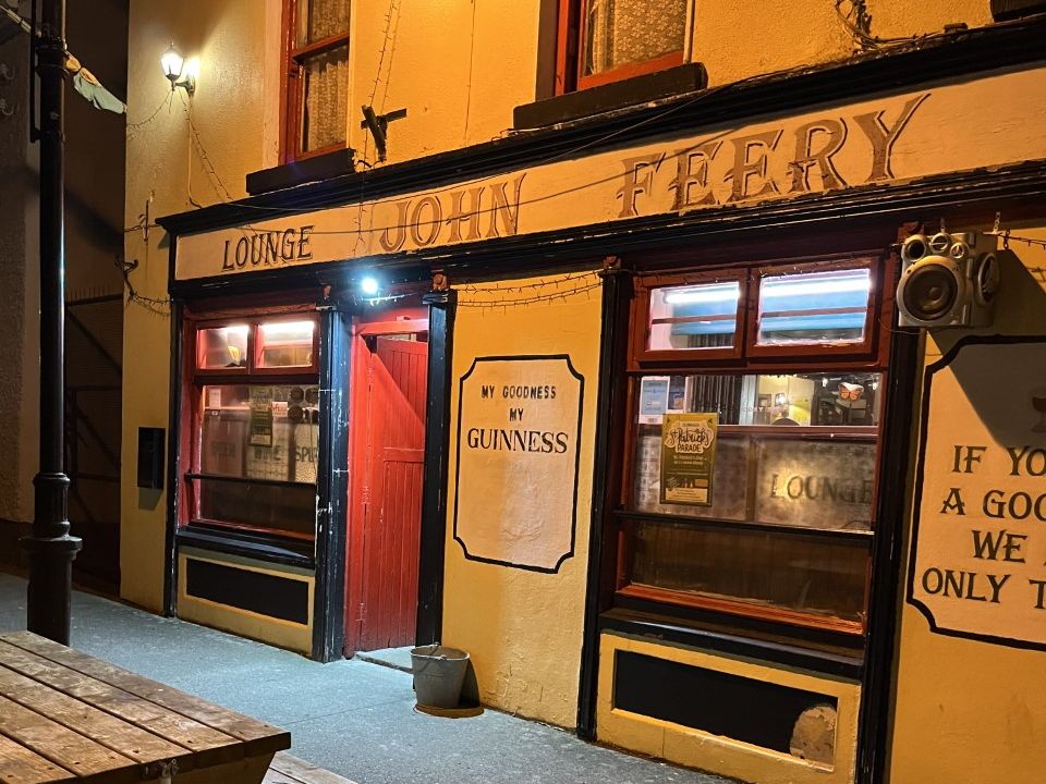 John Feery’s pub in Clonaslee, Co. Laois
