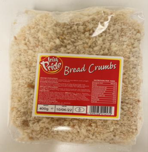 Irish Pride bread crumbs
