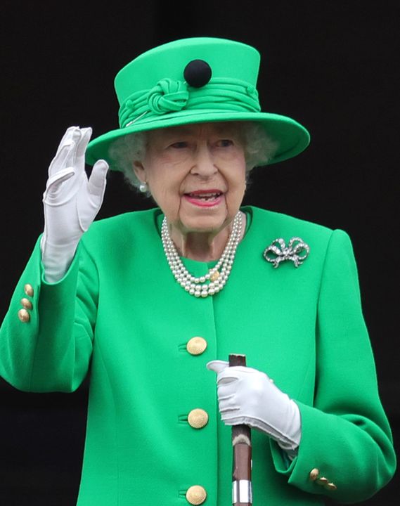 The Queen on the balcony of Buckingham Palace (Chris Jackson/PA)
