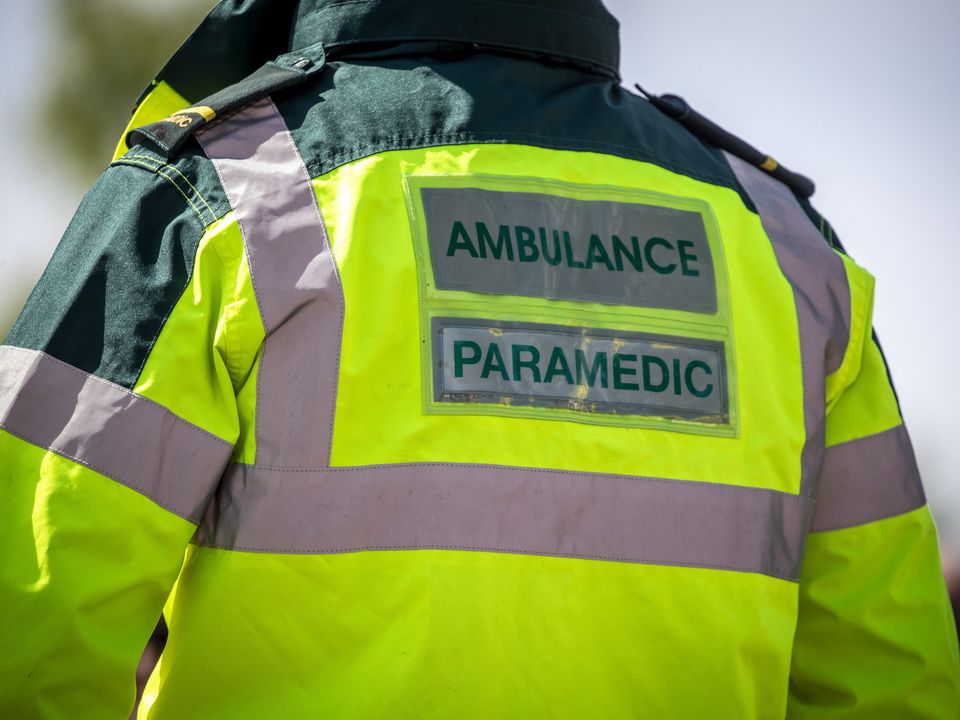 Image du service d'ambulance d'Irlande du Nord (NIAS).  Photo : Aodan Roberts/Belfast Telegraph