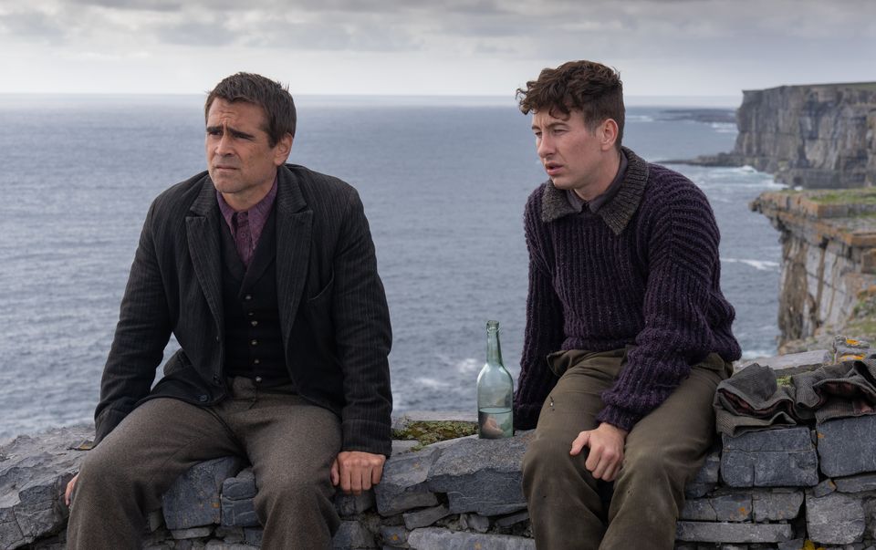 colin farrell y barry keoghan en película los espíritus de la isla (2022)