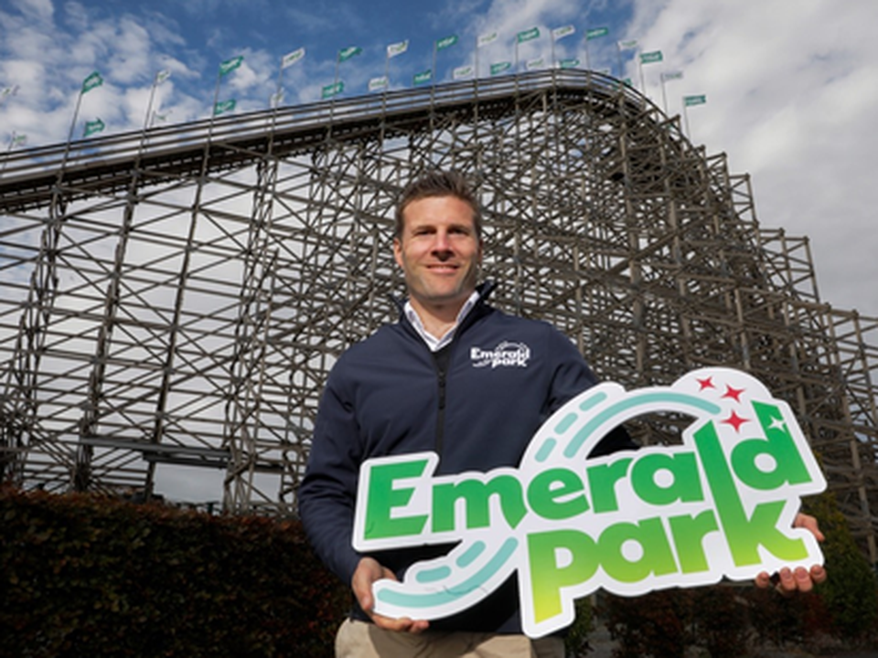 Charles Coyle, general manager of Tayto Park, which is rebranding as Emerald Park