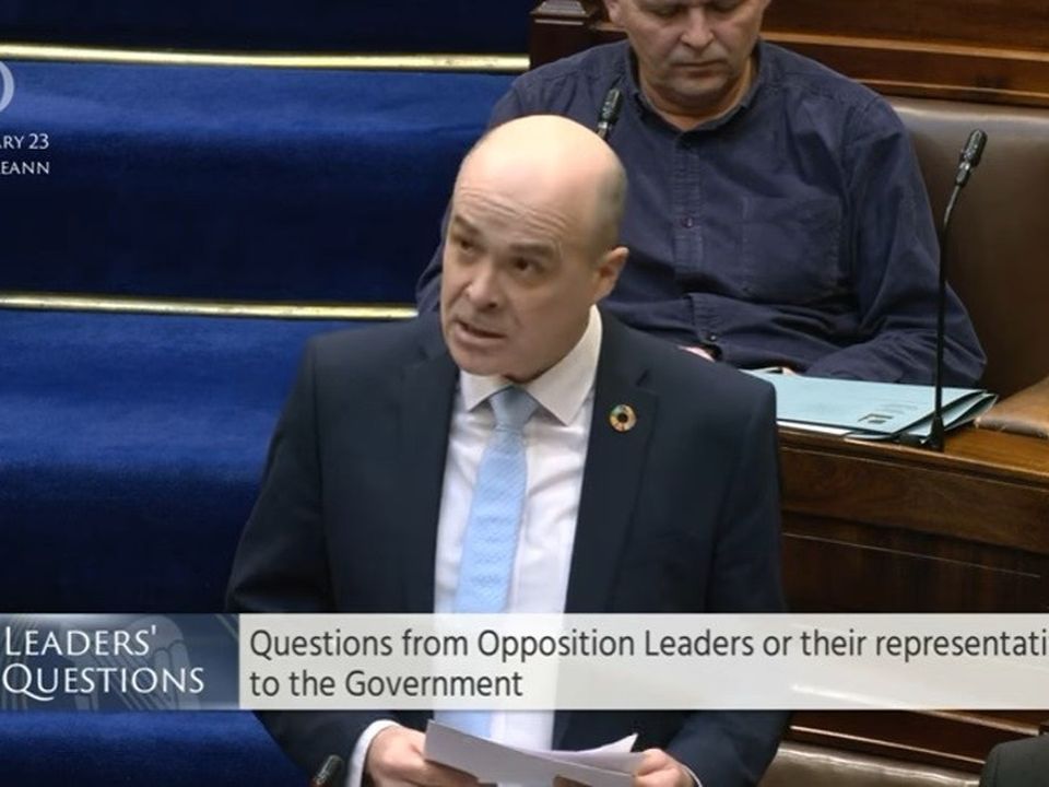 Denis Naughten TD addressed the Taoiseach in the Dáil last Wednesday