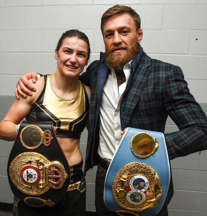 McGregor and Katie Taylor know each other from their days in the club
