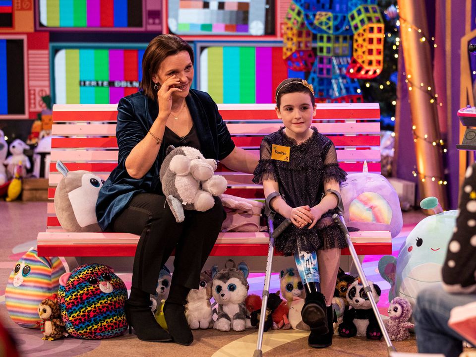 Galway girl Saoirse Ruane charmed the nation on the 2020 Late Late Toy Show with her mum, Roseanna