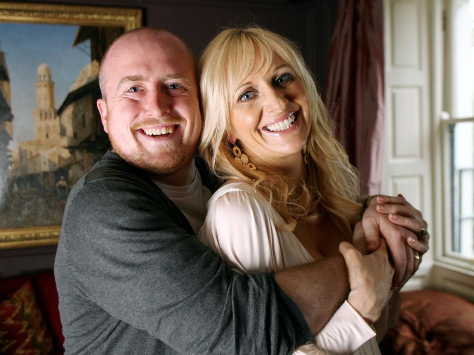 Reporter Daragh Keany with Primetime presenter Mirriam O'Callaghan at the Residence club on Stephens Green..Pic taken 25/05/2009 by Padraig O'Reilly...